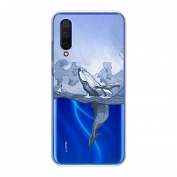 Силиконовый чехол Два измерения на Xiaomi Mi A3 Lite