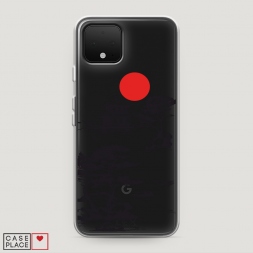 Силиконовый чехол Алое солнце на Google Pixel 4