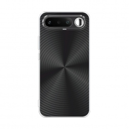 Силиконовый чехол Чёрный винил на Realme 16