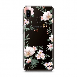 ����������� ����� Beautiful white flowers �� Samsung Galaxy A20