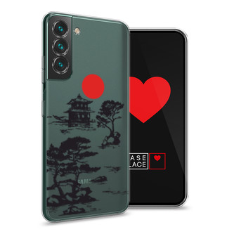 Силиконовый чехол Алое солнце на Samsung Galaxy S22