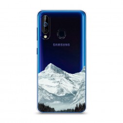 Силиконовый чехол Горы арт 1 на Samsung Galaxy A60