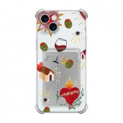 Карман Ниточный коллаж на iPhone 15 Plus