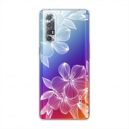 Силиконовый чехол Крокус на Oppo Reno 3 Pro