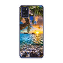 Силиконовый чехол Восход 5 на Samsung Galaxy A21s