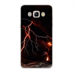 Силиконовый чехол Молния 4 на Samsung Galaxy J5 2016