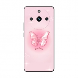 Матовый силиконовый чехол be free butterfly 1 на Realme 11 Pro Plus