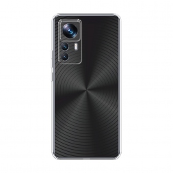 Силиконовый чехол Чёрный винил на Xiaomi 12T Pro