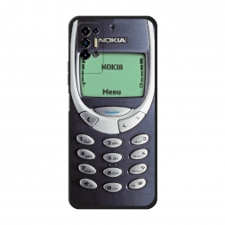 Матовый силиконовый чехол Нокия на Tecno Pova 2