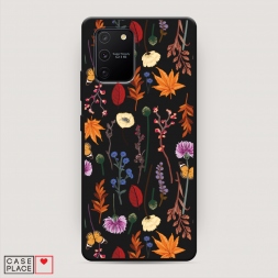 ������� ����������� ����� Orange Purple flowers �� Samsung Galaxy A91