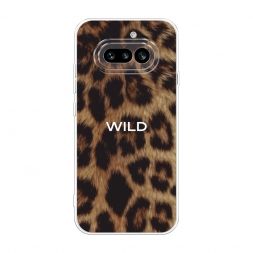 Силиконовый чехол Wild на леопарде на Nothing Phone 4a