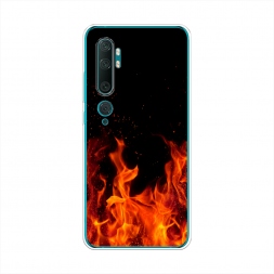 Силиконовый чехол Все в огне на Xiaomi Mi Note 10/Mi Note 10 Pro