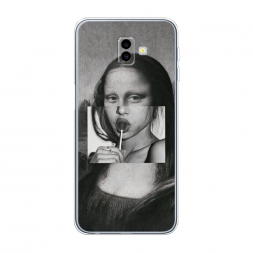 ����������� ����� Mona Lisa sucking lollipop �� Samsung Galaxy J6 Plus 2018