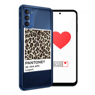 ����������� ����� Pantone leopard �� Motorola Moto G41