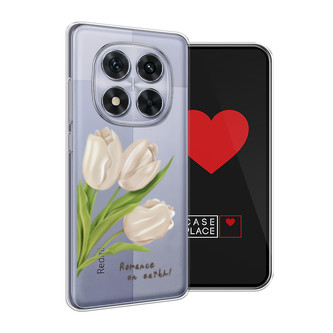 Силиконовый чехол Romance on earth 2 на Xiaomi Redmi Note 14 Pro 5G