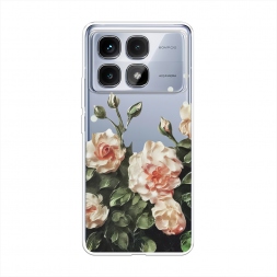 Силиконовый чехол Цветочная картина 2 на Xiaomi Redmi K70 Ultra