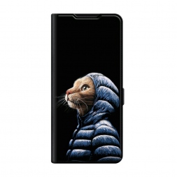 Чехол-книжка Premium Кот в капюшоне на Google Pixel 10 Pro