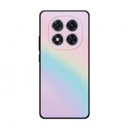 Матовый силиконовый чехол Нежная радуга на Xiaomi Poco X7