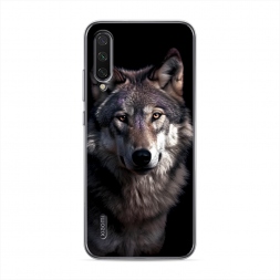 Силиконовый чехол Волчий взгляд на Xiaomi Mi A3