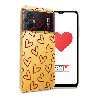 ����������� ����� Little hearts doodles 2 �� Xiaomi Poco M5
