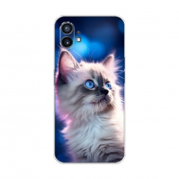 Силиконовый чехол Голубоглазый котёнок на Nothing Phone 1