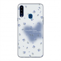 ����������� ����� Blooms in time blue �� Samsung Galaxy A20s