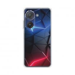 Силиконовый чехол Геймерская абстракция на Asus ZenFone 9