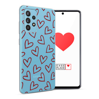 ����������� ����� Little hearts doodles 2 �� Samsung Galaxy A52