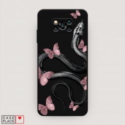 ������� ����������� ����� Snake and butterflies 3 �� Xiaomi Poco X3 Pro