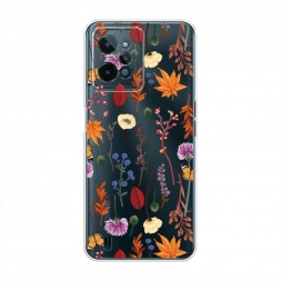 ����������� ����� Orange Purple flowers �� Realme C31