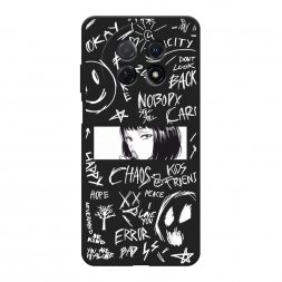 ������� ����������� ����� Manga graffiti white �� Huawei Nova Y91