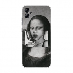 ����������� ����� Mona Lisa sucking lollipop �� Samsung Galaxy A04e