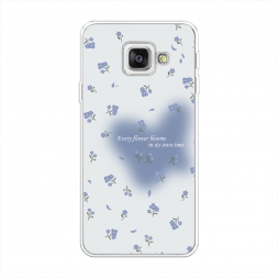 ����������� ����� Blooms in time blue �� Samsung Galaxy A3 2016