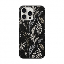 Светлые цветы паттерн на iPhone 15 Pro Max