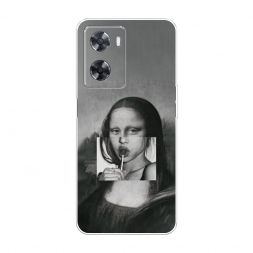 ����������� ����� Mona Lisa sucking lollipop �� Oppo A57 4G