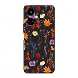 ������� ����������� ����� Orange Purple flowers �� Tecno Camon 19