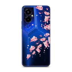 Силиконовый чехол Цветение сакуры на Tecno Pova 4 pro