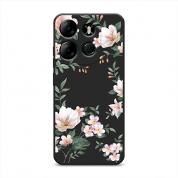 ������� ����������� ����� Beautiful white flowers �� Tecno Pop 7 Pro