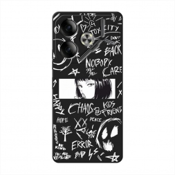 ������� ����������� ����� Manga graffiti white �� Tecno Pova 6