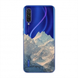 Силиконовый чехол Горы арт 2 на Xiaomi Mi A3