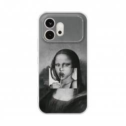 ����������� ����� Mona Lisa sucking lollipop �� Honor 600