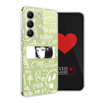 ����������� ����� Manga graffiti white �� Vivo Y200E 5G