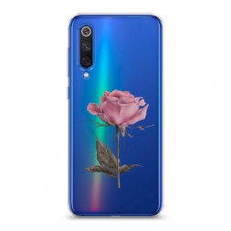 Силиконовый чехол Меланхоличная роза на Xiaomi Mi9 SE