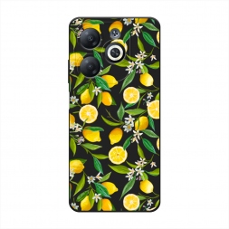 Матовый силиконовый чехол Сочные лимоны на Infinix Smart 8 HD