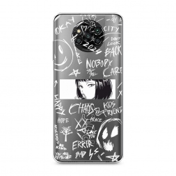 ����������� ����� Manga graffiti white �� Xiaomi Poco X3 Pro