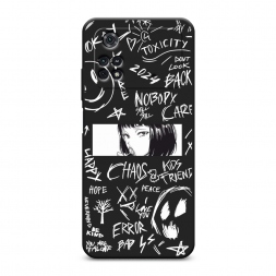 ������� ����������� ����� Manga graffiti white �� Xiaomi Poco M4 Pro 4G