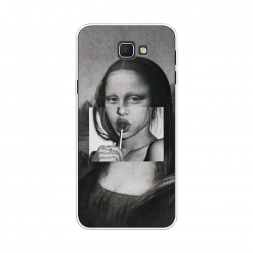 Силиконовый чехол Mona Lisa sucking lollipop на Samsung Galaxy J5 Prime 2016