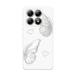 Soft touch ����� white butterflies 2 �� Xiaomi 14T
