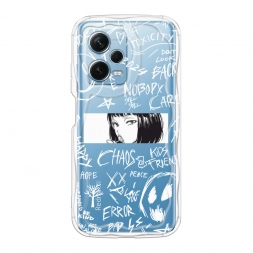 ��������� ����� Manga graffiti white �� Redmi Note 12 Pro Plus