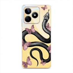 ����������� ����� Snake and butterflies 3 �� Realme C51